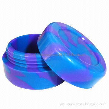 R&D 7/3mL Silicone Wax Container with Non-sticky, OEM and ODM Designs Welcomed